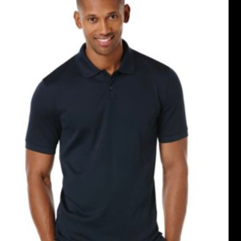 Perry Ellis Dark Blue Polo Shirt